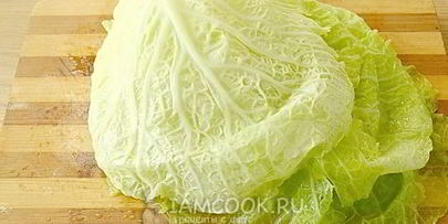 голубцы из савойской капусты