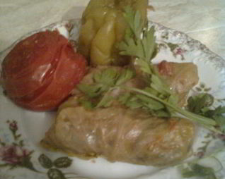 Голубцы с гостями