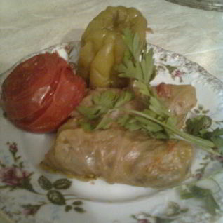 Голубцы с гостями