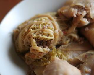 Голубцы с гречкой и грибами