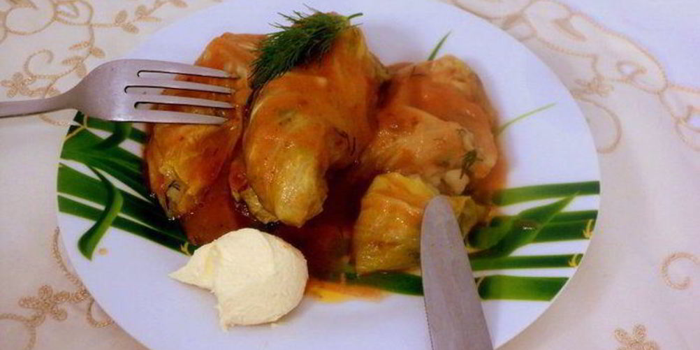 Рецепт голубцы с картофелем и грибами