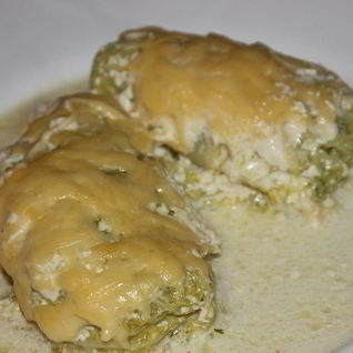 Голубцы с творогом