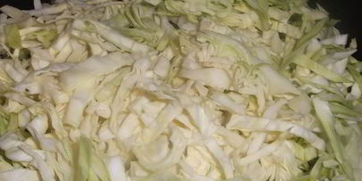 ленивые голубцы с лисичками и гузками индейки