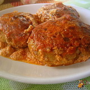 Ленивые голубцы с пекинской капустой