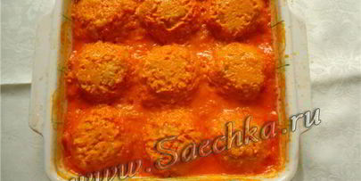 ленивые голубцы в духовке