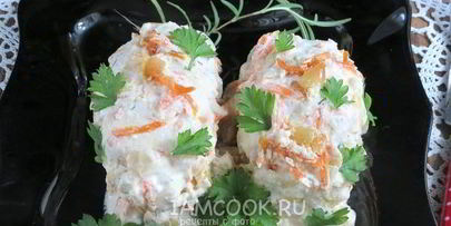 ленивые голубцы в сметанном соусе в духовке