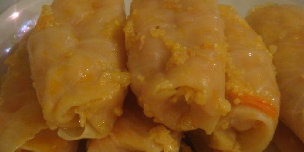 Рецепт постные голубцы с кукурузной крупой