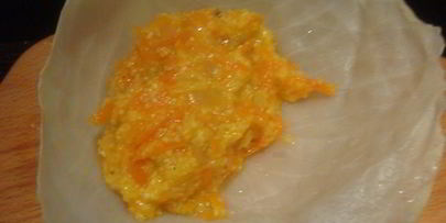 постные голубцы с кукурузной крупой