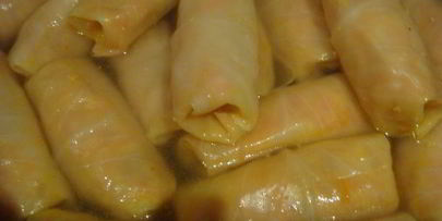 постные голубцы с кукурузной крупой