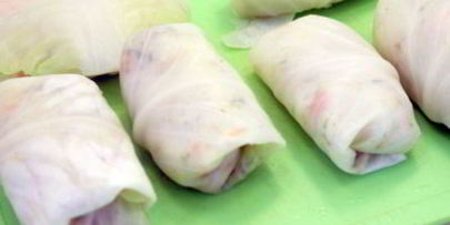 постные голубцы