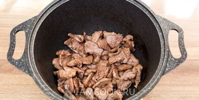 гречневая лапша с говядиной и овощами