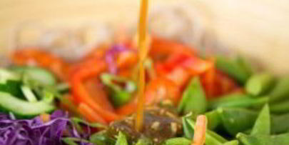 гречневая лапша с овощами