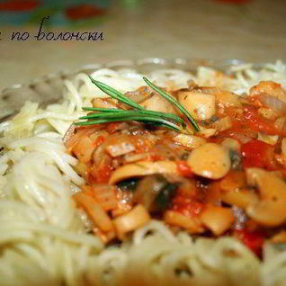 Грибы по-болонски