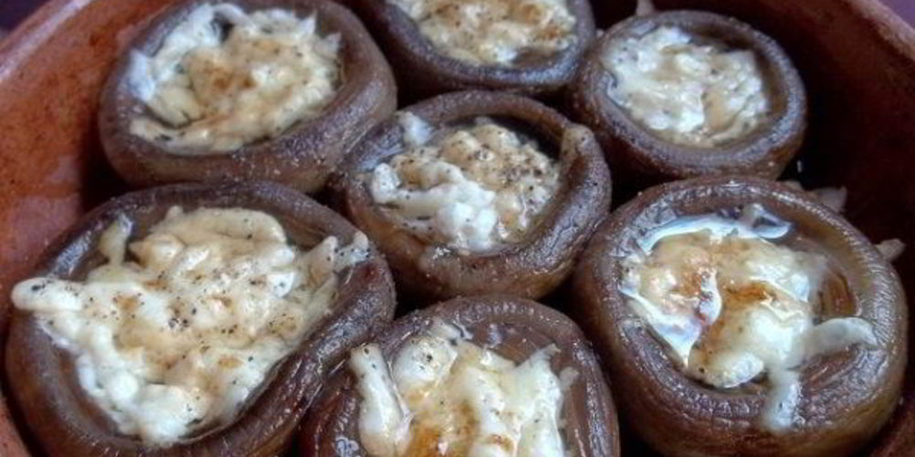 Рецепт грибы под сыром в духовке