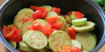 грибы с овощами в мультиварке