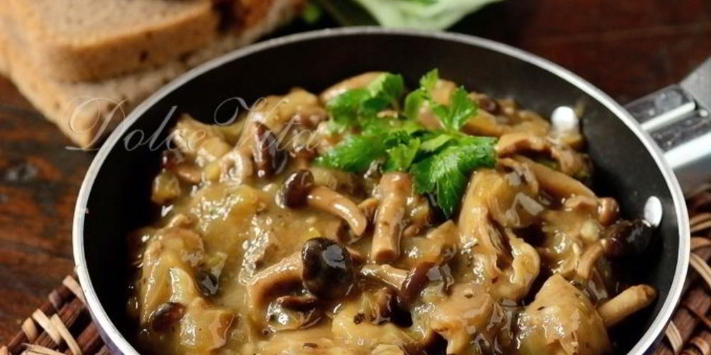 Рецепт грибы в постном соусе без масла
