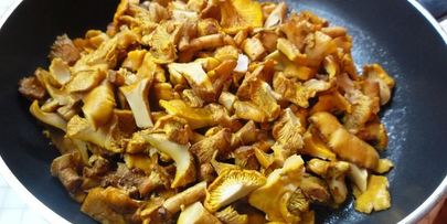 лисички в духовке