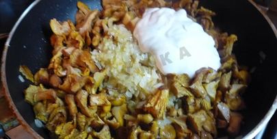 лисички в духовке