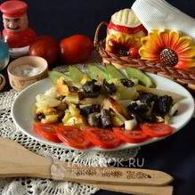 Рецепт Подосиновики жареные с картошкой