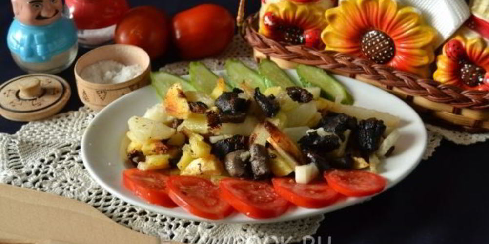 Рецепт подосиновики жареные с картошкой