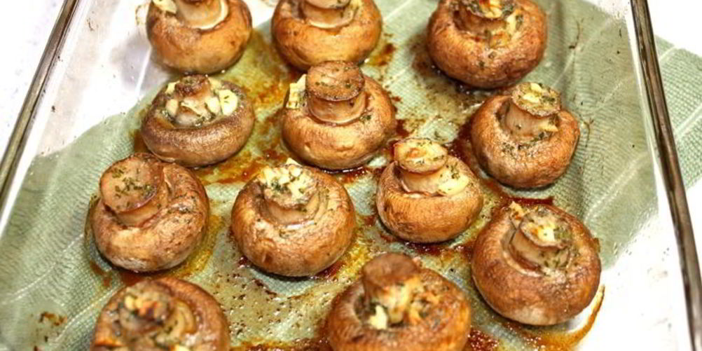Рецепт шампиньоны в духовке