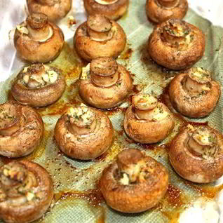 Шампиньоны в духовке