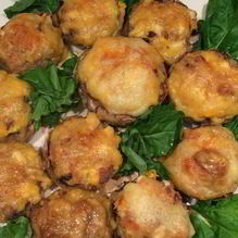 Рецепт Запеченные шампиньоны по-итальянски