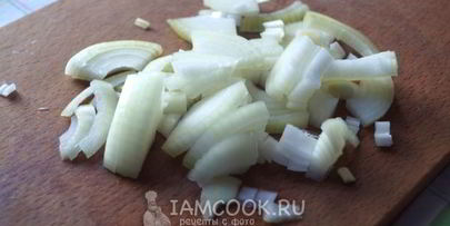 жареные шампиньоны с луком