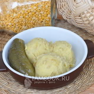 Картофельно-гороховое пюре