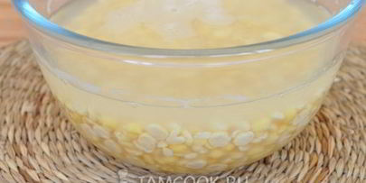 картофельно-гороховое пюре