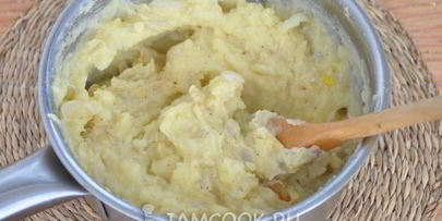 картофельно-гороховое пюре