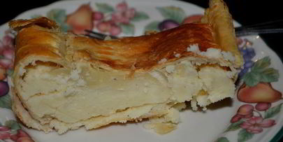 картофельное пюре en croute