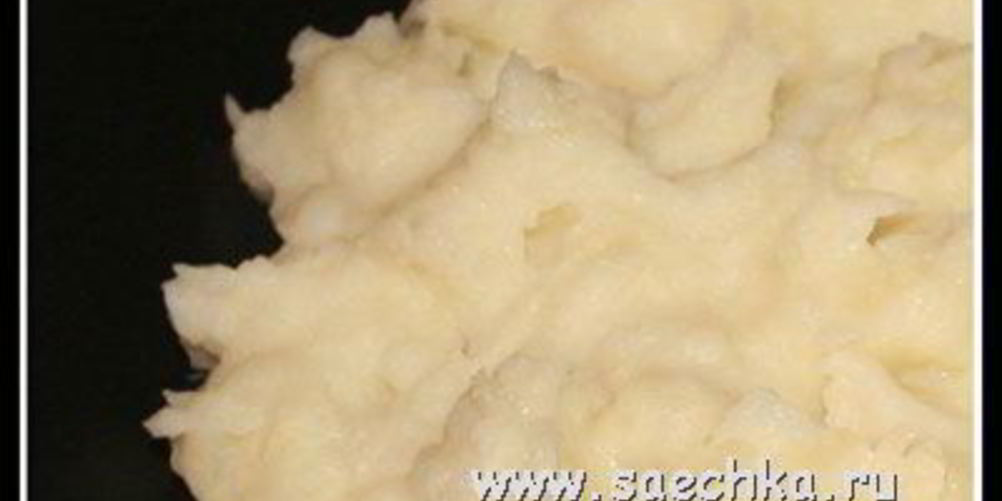 Рецепт картофельное пюре с чесноком