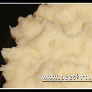 Картофельное пюре с чесноком