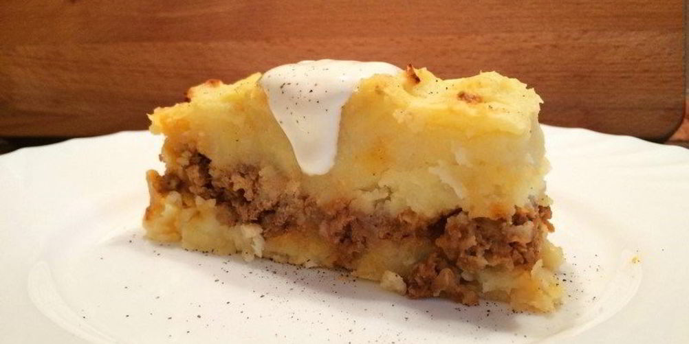 Рецепт картофельное пюре с фаршем в мультиварке