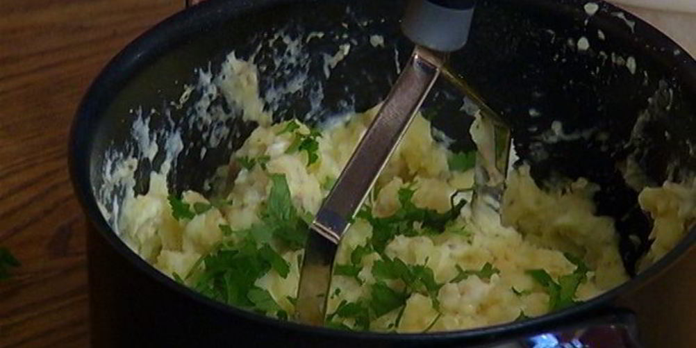 Рецепт картофельное пюре с йогуртом и специями