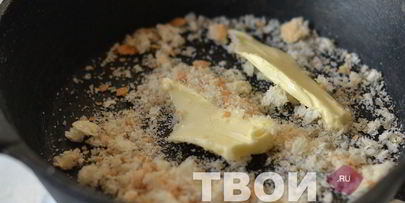 картофельное пюре с хрустящим тимьяном