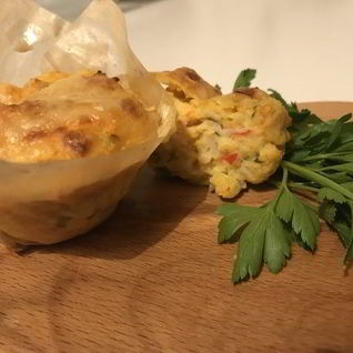 Картофельное пюре с крабовым мясом