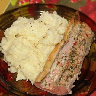 Картофельное пюре с пастернаком и сметаной