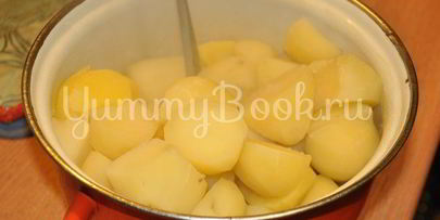 картофельное пюре со шпинатом