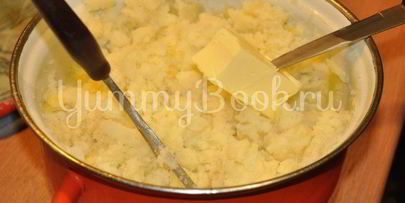 картофельное пюре со шпинатом