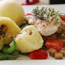 Рецепт Картофельные клецки со свининой