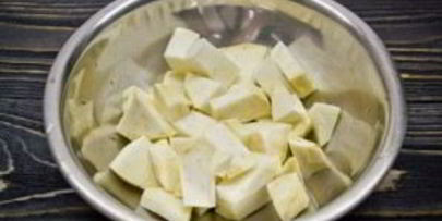 картофельные ньокки со шпинатом и укропом