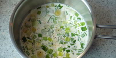 колканнон — ирландское картофельное пюре с савойской капустой