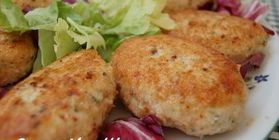 белоснежные котлетки с рикоттой