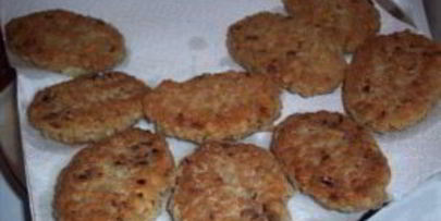 геркулесовые котлеты