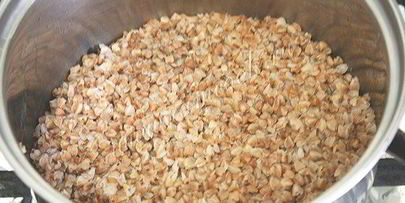 гречаники из куриного фарша с начинкой