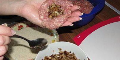 индейские котлеты с сюрпризом