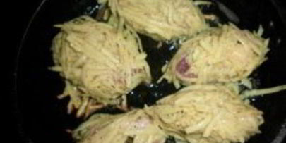 картофельные котлеты из сырого картофеля