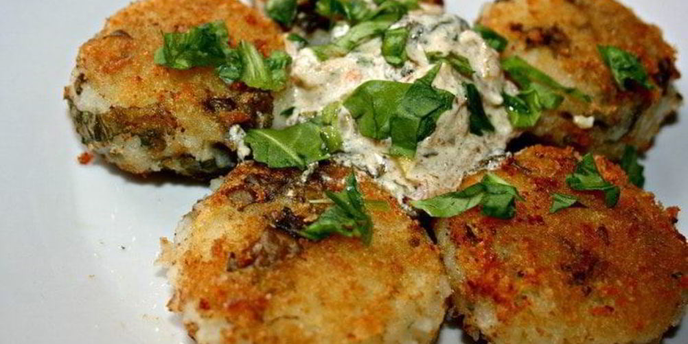 Рецепт картофельные котлеты с щавелем